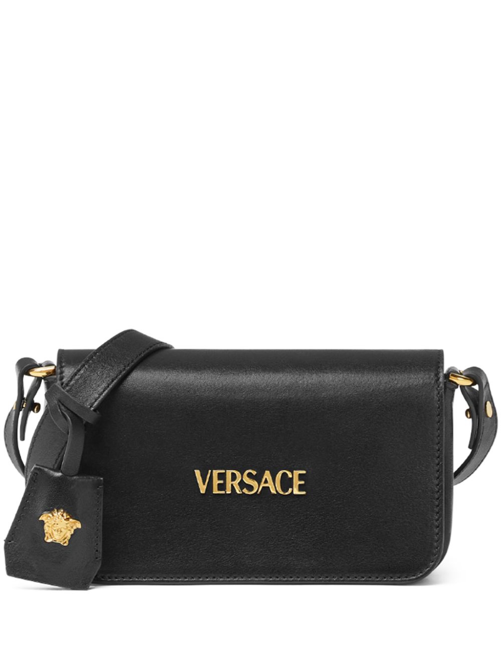 10187471A131711B00V VERSACE TAG 레더 미니 백